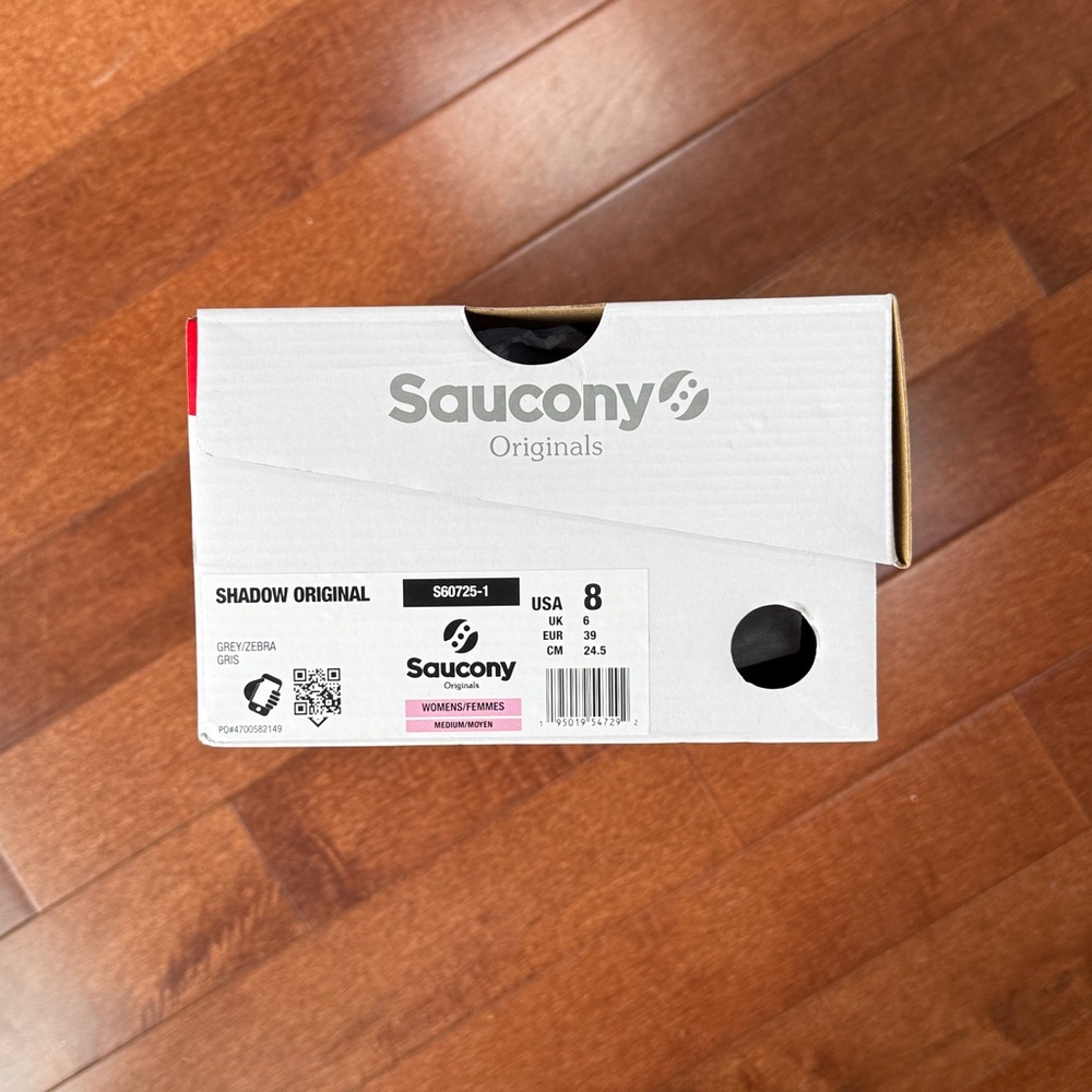 Saucony Shadow Original. Grey/Zebra. US Women’s 8 - Picture 5 of 6